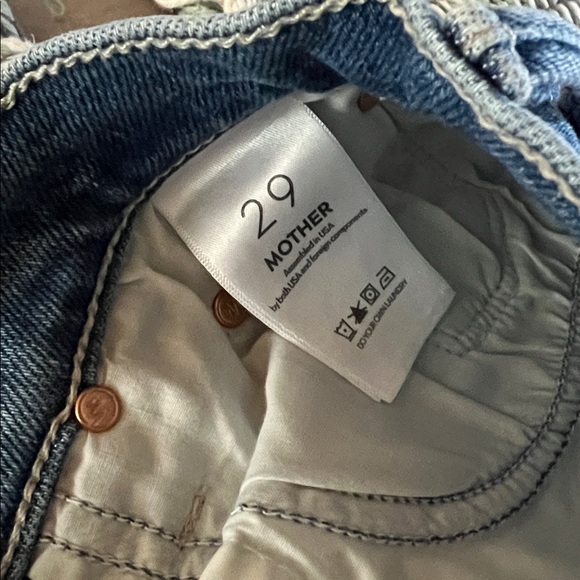 MOTHER The Insider Crop Step Fray jeans - Picture 4 of 6